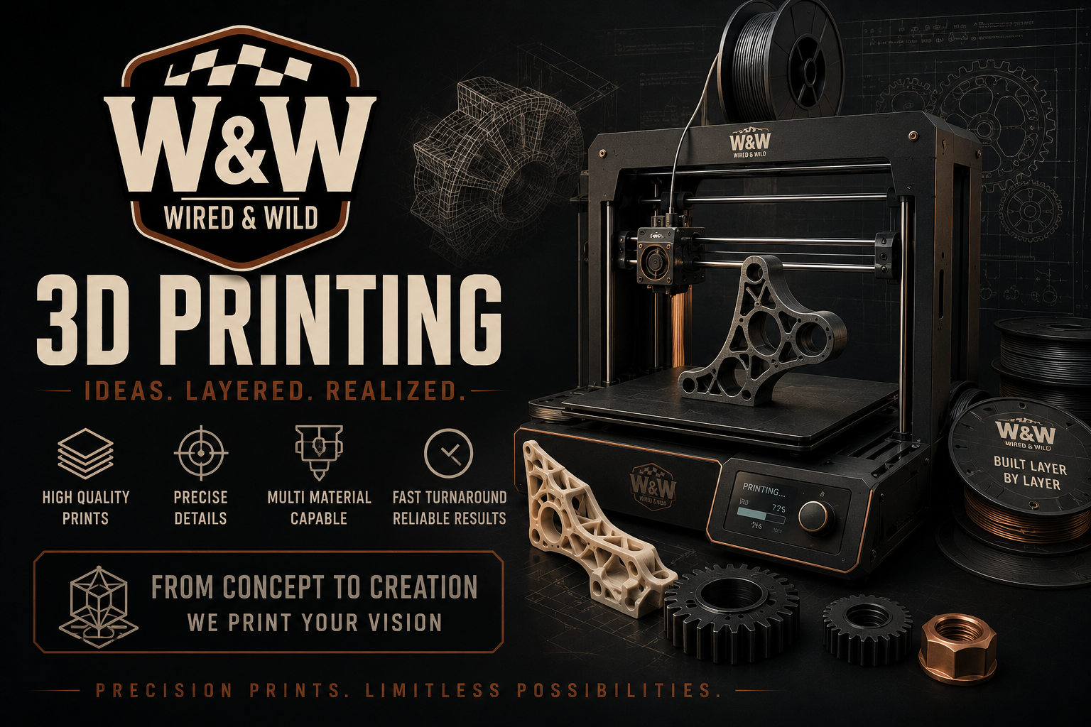 Custom 3D Printing