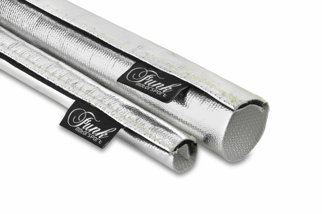 Silver Velcro Heat Sleeving